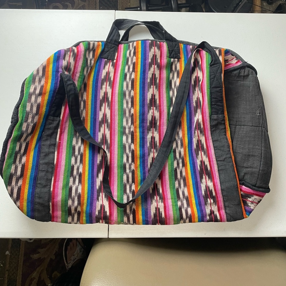 Peruvian Duffel Tote Handmade Normal Wear